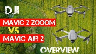 DJI Mavic 2 Zoom vs DJI Mavic Air 2 Overview || Why Mavic Air 2 Is Better Then Mavic 2 Zoom?