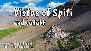 Mesmerizing Spiti Valley & Ladakh - The Tibet of India | Aerial Wonders | #travel #spiti #ladakh