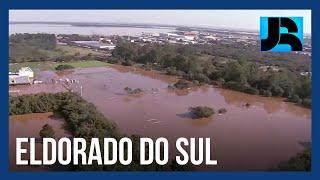 Município de Eldorado do Sul (RS) segue isolado, inundado e moradores não têm água, luz nem telefone