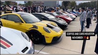 CARS AND COFFEE HOUSTON NOVEMBER 2024! (PART 1!)