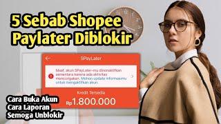 Shopee Paylater Dinonaktifkan Diblokir Karna Telat Bayar ? 3 Cara Aktifkan Kembali