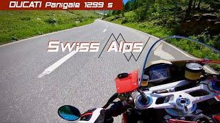 Riding a Ducati Panigale 1299 S in the beautiful Swiss Alps [RAW Onboard Sound]