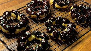 DONAT TANPA KENTANG KENYAL DAN SUPER LEMBUT | MOCHI DONUTS