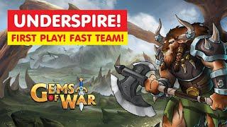 Gems of War Underspire Event Team! New Design Good or Bad? First Look!