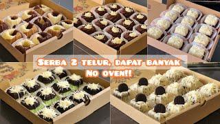 No oven, irit telur, dapat banyak. Aneka bolu kukus lembut kesukaan keluargaku. Bisa buat ide jualan