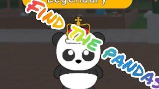 How to find King Panda / Find the Pandas Roblox