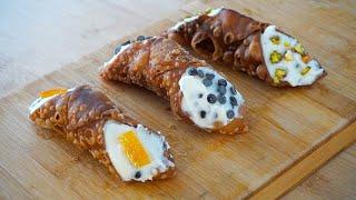 SICILIAN CANNOLI - Original recipe |ASMR| cakeshare