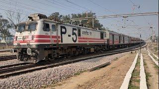 130 kmph Pathankot Delhi Superfast Thrashes Shahbad Markanda !! Indian Railways