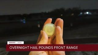 Hail batters Denver metro overnight, damage reported in Green Valley Ranch area