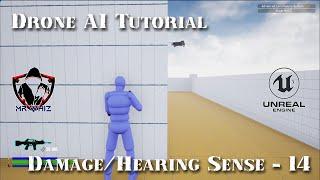 MrWhiz Unreal Engine 5 Advanced Drone AI Tutorial - AI Sense - 14 #mrwhiz #unrealengine5 #drone