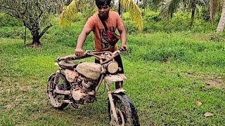 FULL RESTORATION • 1981 Honda CB100 Abandoned - Full TimeLapse