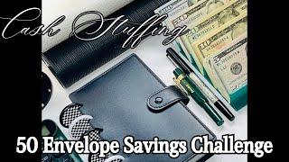  Cash Stuffing $100 Using the 50 Envelope Challenge! | Savings for Taxes 