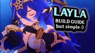 BEST Short and simple LAYLA build guide! | Genshin Impact 3.2