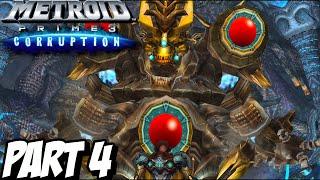 "MOGENAR BOSS FIGHT" METROID PRIME 3 CORRUPTION Playthrough Gameplay Part 4 (PRIMEHACK)