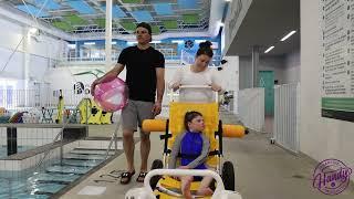Swim diaper for disabled children