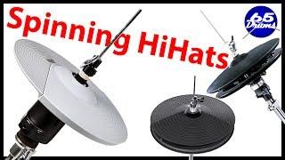 How To Stop A Spinning Hihat (electronic or acoustic cymbals)