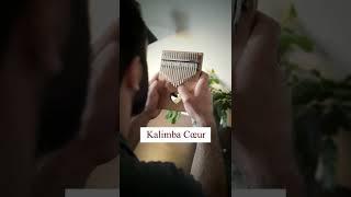 Kalimba 17 lames fabrication française cœur en bois