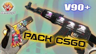 SKINS CS GO + STICKERS para CS SOURCE  | BLACK DRIVER GLOVES