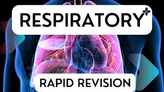 Respiratory | Rapid Revision Series Lecture|  MRCP(UK) Part 1| Crack Medicine