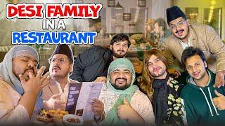 Desi Family In A Restaurant | Unique MicroFilms | Comedy Skit | UMF