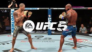 UFC 307 - Alex Pereira Vs Khalil Rountree Light Heavyweight Title FULL FIGHT - EA UFC 5