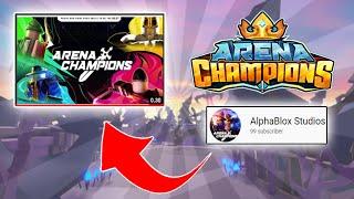 Update Roblox Game Arena Champions (2022)