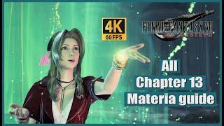 Final Fantasy VII Rebirth All Chapter 13 Materia guide