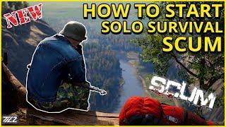 SCUM - How To Start and Get The BEST LOOT FAST! (The New DayZ/Rust?)