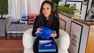 Ashley Unboxes Black Clear Fabulicious Lip 101 High Heel Mules With Hologram Cushion Sole