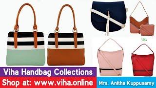 Viha Handbag Collections | Shop Now Our Latest Handbag Collections at Viha Online | Anitha Kuppusamy