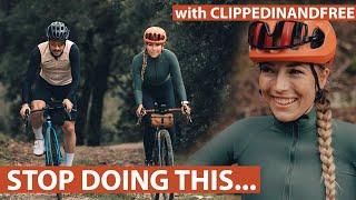 FEMALE CYCLISTS DON'T WANT YOUR UNSOLICITED ADVICES! A Ride with Alina Jäger  @Clippedinandfree