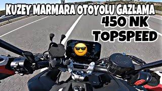 Cf Moto 450 NK TOPSPEED / İlk 4 Vites Süper 5 Ve 6 Acaba Nasıl?