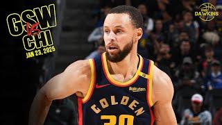 Golden State Warriors Full Team Highlights vs Bulls | Jan 23, 2025  | FreeDawkins