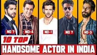 Top 10 Most Handsome Bollywood Actors 2021 #indiastopten