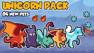 The NEW UNICORN PACK is WILD in Super Auto Pets