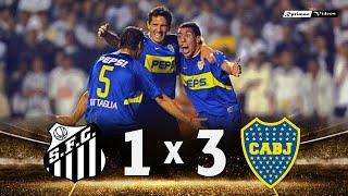 Santos 1 x 3 Boca Juniors ● 2003 Libertadores Final 2nd Leg Extended Goals & Highlights