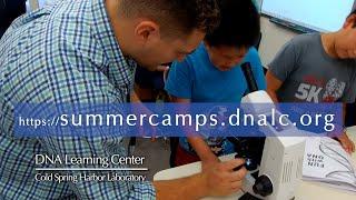 DNA Learning Center in-person and virtual summer science camps