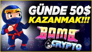 Oyun Oynayarak Para Kazan | Günde 50 $ Kazandıran Proje | NFT Oyunu Bombcrypto Nasıl Oynanır ?