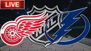 Detroit Red Wings vs Tampa Bay Lightning LIVE Stream  | NHL LIVE Stream Gamecast & Chat