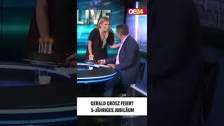 Grosz feiert 5-Jähriges Jubiläum bei oe24.tv   #shorts