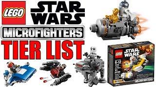 ALL LEGO Star Wars Microrighters TIER LIST!