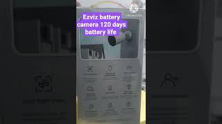 ezviz battery camera 120 days battery life camera