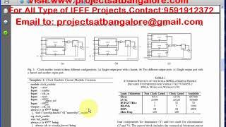 Clock-Gating of Streaming Applications for Energy Efficient Implementations on FPGAs