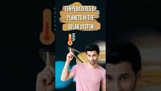 Uncovering the Cosmic Heat: What are the Temperatures of Planets in Our Solar System? #shorts #space