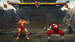 BAKI HANMA vs METAL RYU - Highest Level Incredible Epic Fight!