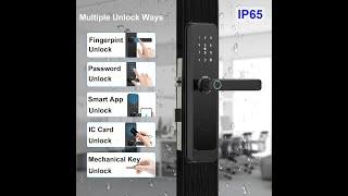 QSD Smart door lock, Fingerprint door lock, Digital door lock factory price