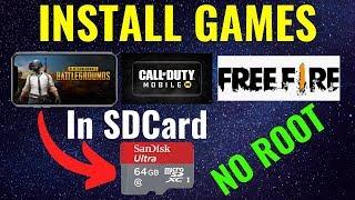 How To Install PUBG, Call of Duty, Free Fire Games OBB In SDCard | NO ROOT