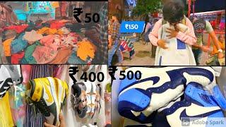 Fashion Street Mumbai | Cheapest shoes and clothes | FS Market