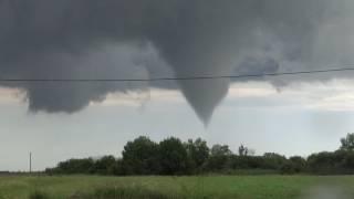 Tornado in Belarus (11.07.2016) part 2