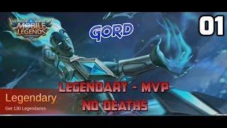 Mobile Legends BB: Gord-001 (Legendary; MVP; No Deaths)